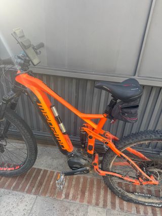 Bicicleta Eléctrica Naranja
