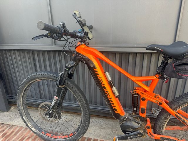 Bicicleta Eléctrica Naranja