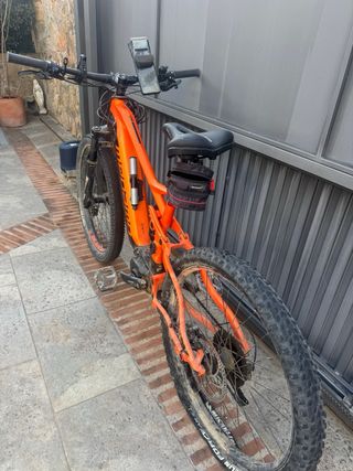 Bicicleta Eléctrica Naranja