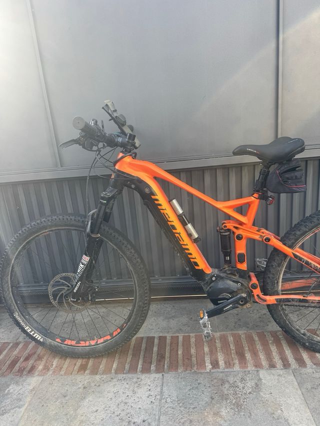Bicicleta Eléctrica Naranja