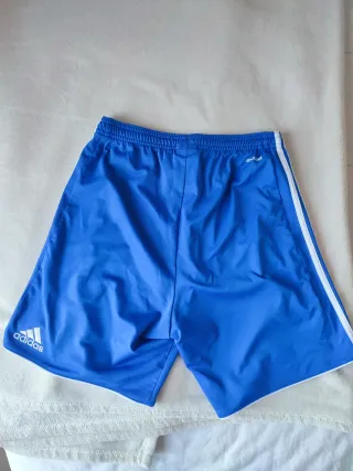 Pantalón corto deportivo Adidas azul