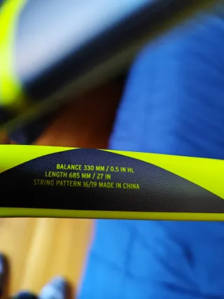 Raqueta Tenis Head Spark Amarilla