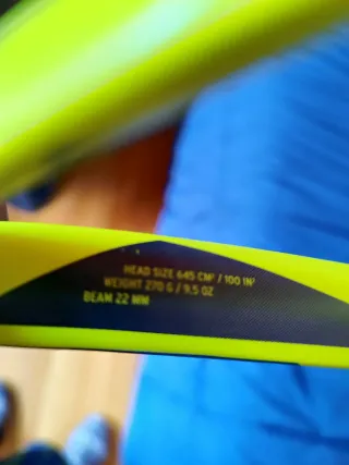 Raqueta Tenis Head Spark Amarilla