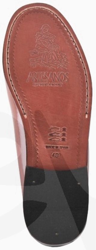 Mocasines de vestir piel estilo castellano