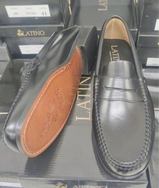 Mocasines de vestir piel estilo castellano