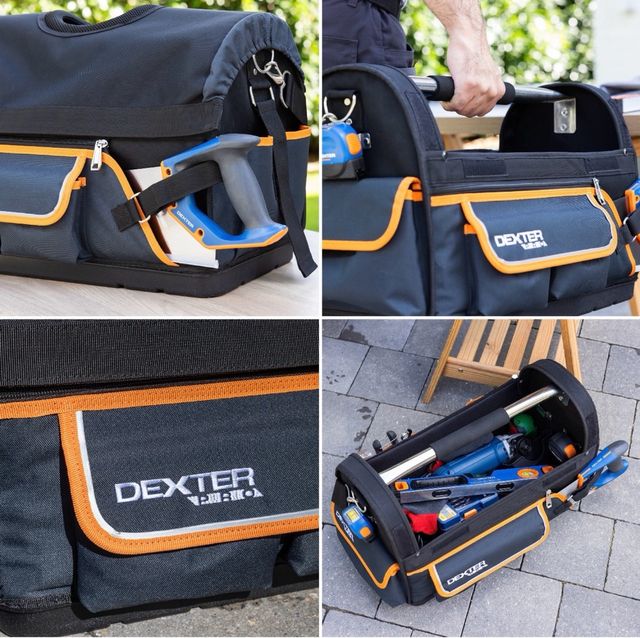 Mochila de herramientas Pro 48 Litros 17 Bolsillos