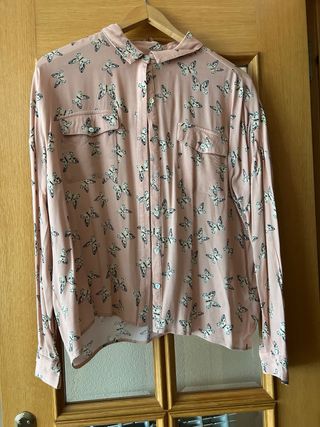 Camisa Hoss Intropia Mariposa Talla 44