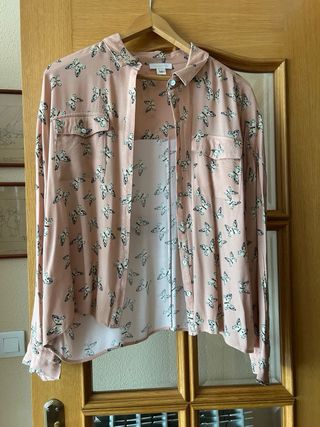 Camisa Hoss Intropia Mariposa Talla 44