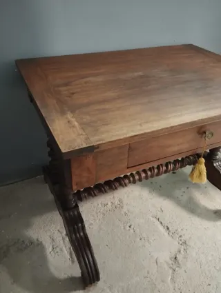 Escritorio Francés Antiguo Madera