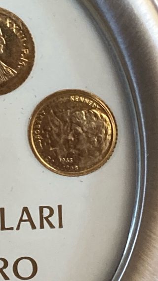 Lotto 3 Piccoli Dollari Oro