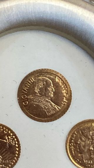 Lotto 3 Piccoli Dollari Oro