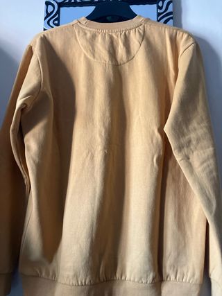 Sudadera Zara bolsillo cuadros