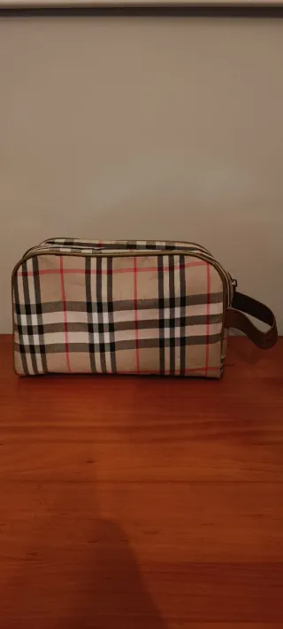 Neceser FOX COLLECTION con asa y 2 compartimentos