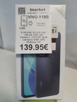 Vivo Y19S 256GB Blu sigillato