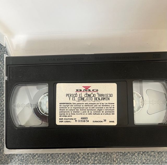 2 Cintas VHS Beatriz Potter (Español)