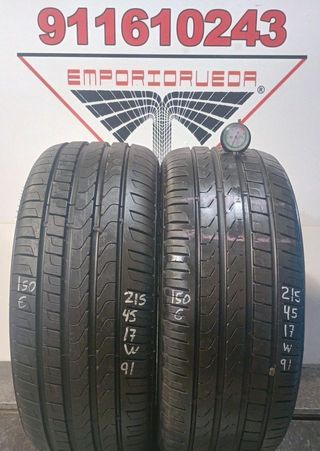 215 45 17 W PIRELLI RUEDA AL 90% VIDA UTIL