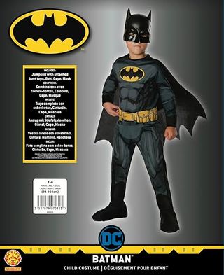 Disfraz Batman DC Clásico Niño Talla S