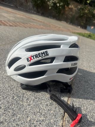 Casco de Ciclismo Blanco EXTREME by STEVE