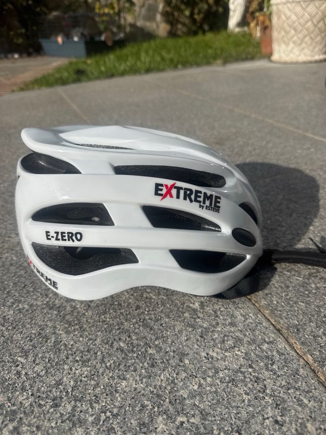 Casco de Ciclismo Blanco EXTREME by STEVE