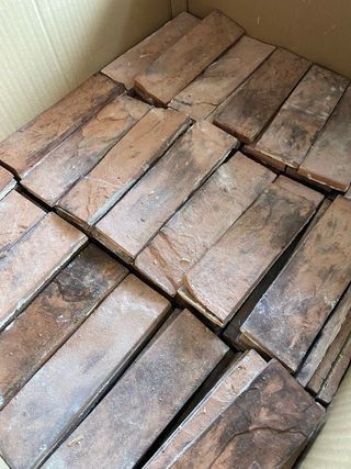 Azulejo imitación ladrillo visto