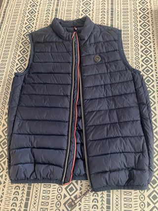 Chaleco acolchado El Ganso niño azul talla 10