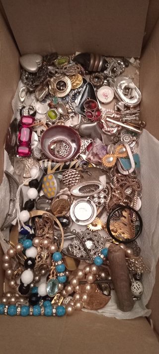 Gran lote bisutería colgantes varios