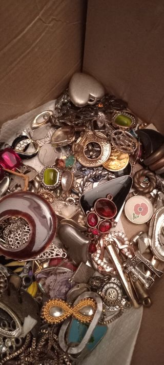 Gran lote bisutería colgantes varios
