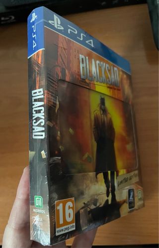 Precintado Blacksad Limited Edition PS4