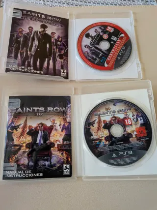 Pack Saints Row The Third y IV PS3