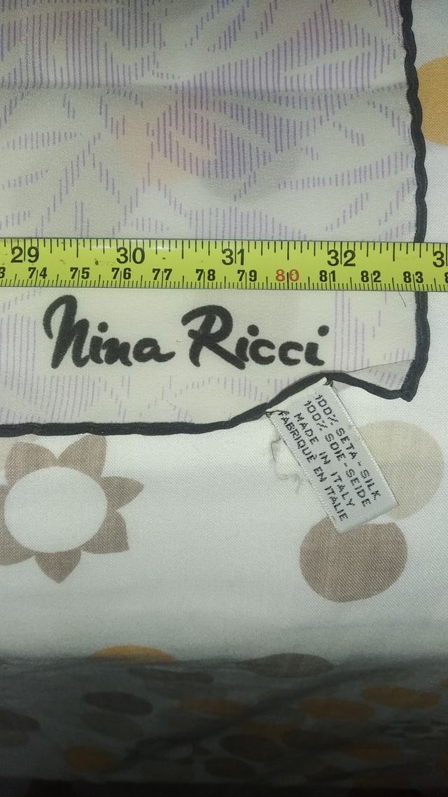 Foulard Nina Ricci in seta pura