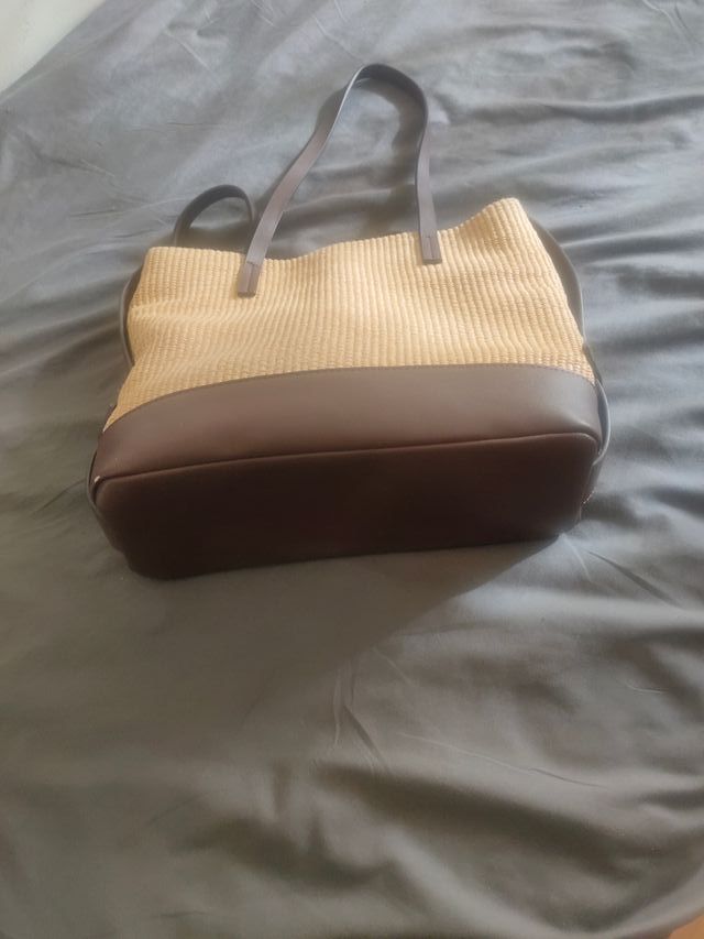 Bolso Parfois Beige y Marrón Mujer
