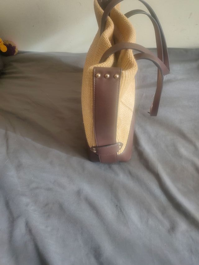 Bolso Parfois Beige y Marrón Mujer