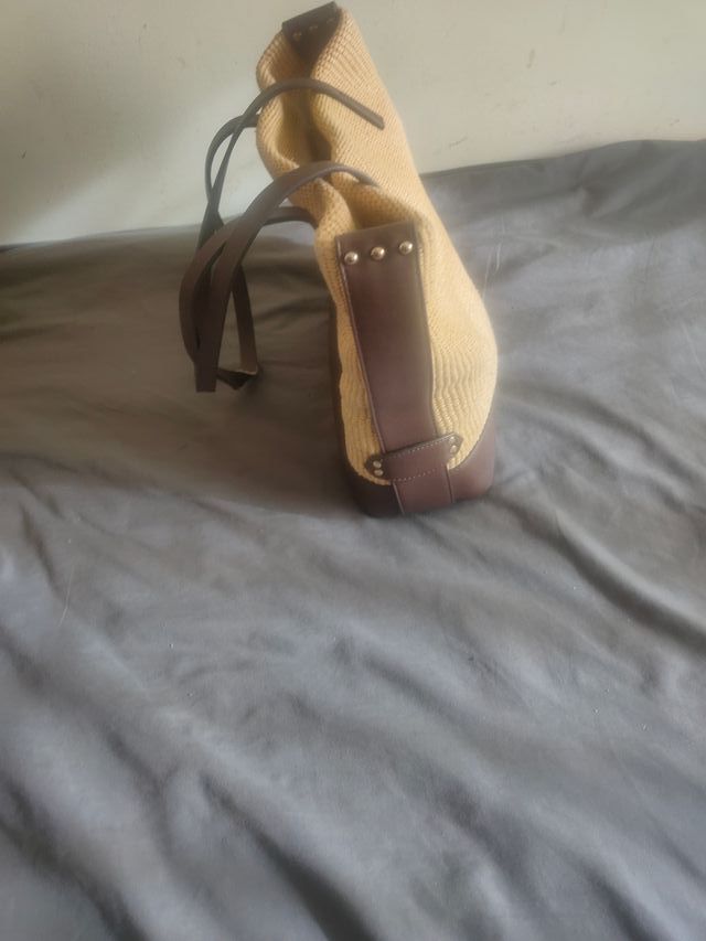 Bolso Parfois Beige y Marrón Mujer