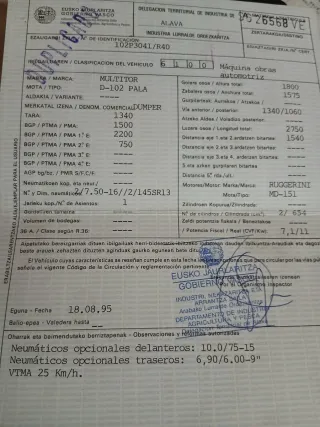 Dumper Multitor Naranja