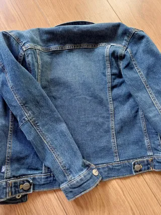 Cazadora vaquera Okaidi niño azul