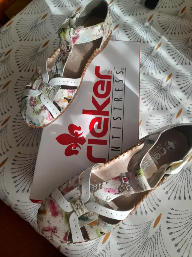 Sandalias Rieker Piel Multicolor Talla 38