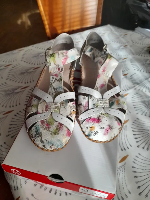 Sandalias Rieker Piel Multicolor Talla 38