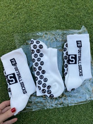 3 pares- Calcetines fútbol FS antideslizantes  T43