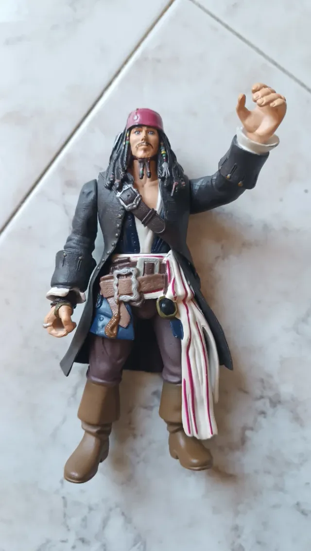 Action Figure Jack Sparrow Pirati dei Caraibi