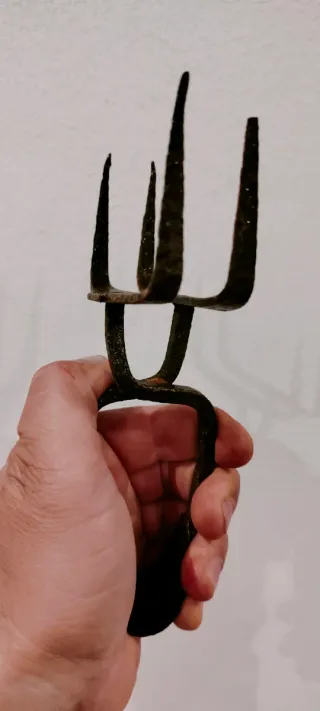 Pinza antica in metallo