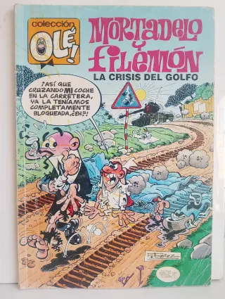 LOTE 10 TEBEOS DE MORTADELO Y FILEMON.ÇON ROPETECJ