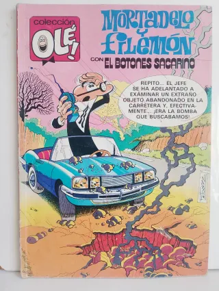 LOTE 10 TEBEOS DE MORTADELO Y FILEMON.ÇON ROPETECJ