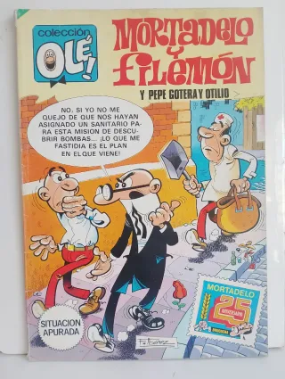 LOTE 10 TEBEOS DE MORTADELO Y FILEMON.ÇON ROPETECJ