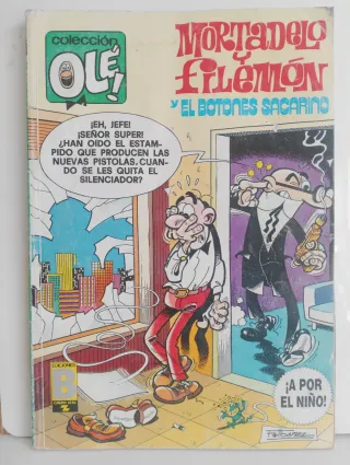 LOTE 10 TEBEOS DE MORTADELO Y FILEMON.ÇON ROPETECJ