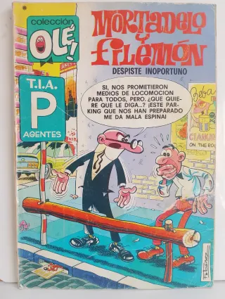 LOTE 10 TEBEOS DE MORTADELO Y FILEMON.ÇON ROPETECJ