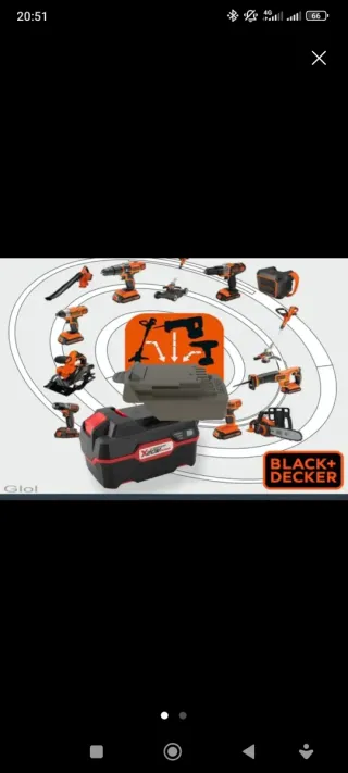 Adaptadores Baterías Herramienta