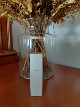 Atomizador Recargable Chanel Dorado y Blanco