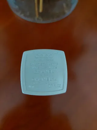 Atomizador Recargable Chanel Dorado y Blanco