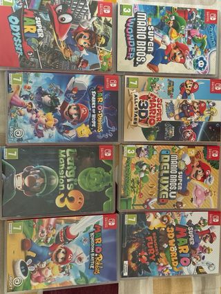 Nintendo Switch Azul/Rojo + Accesorios