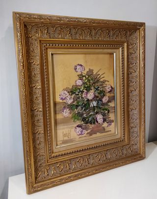 Cuadro antiguo del pintor F. Nohales de 1978